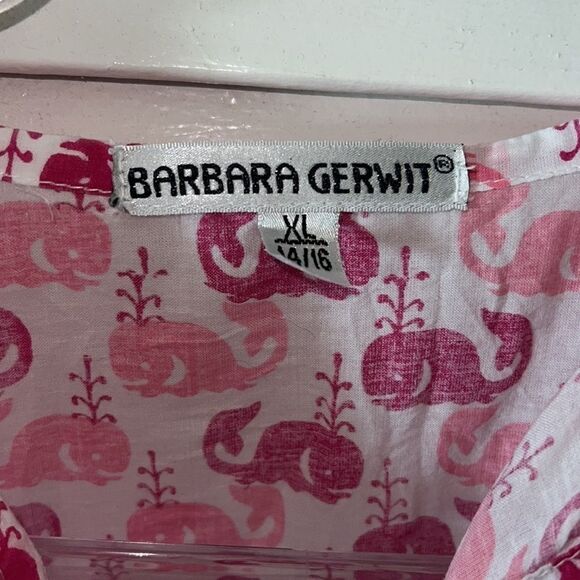 Barbara Gerwit girls elephant tunic girls XL 14/16 - Picture 2 of 2